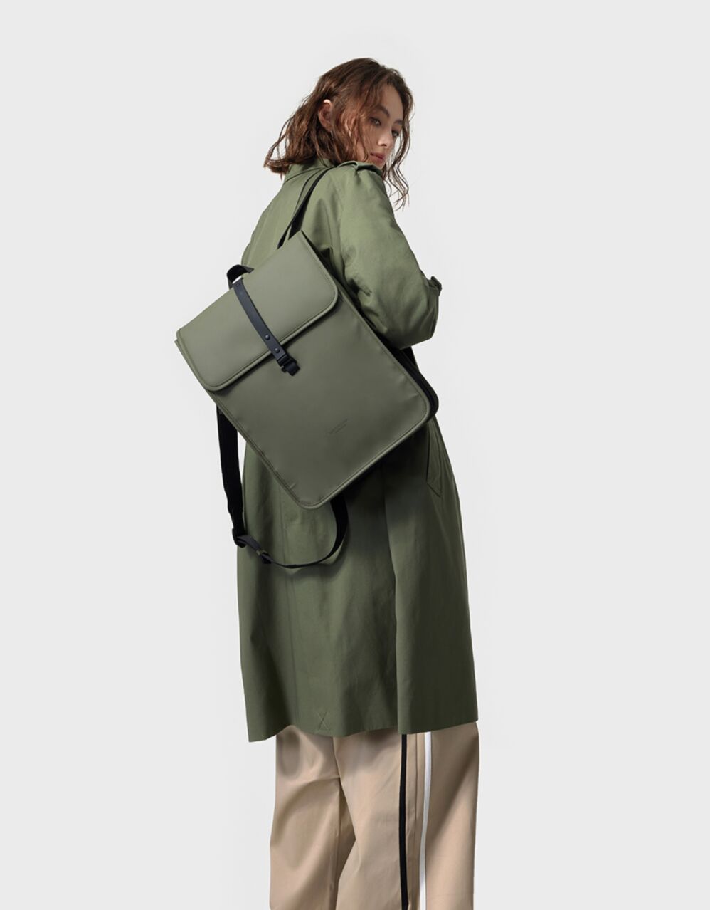 Mochila Dash DA102 Verde 13" Gaston Luga