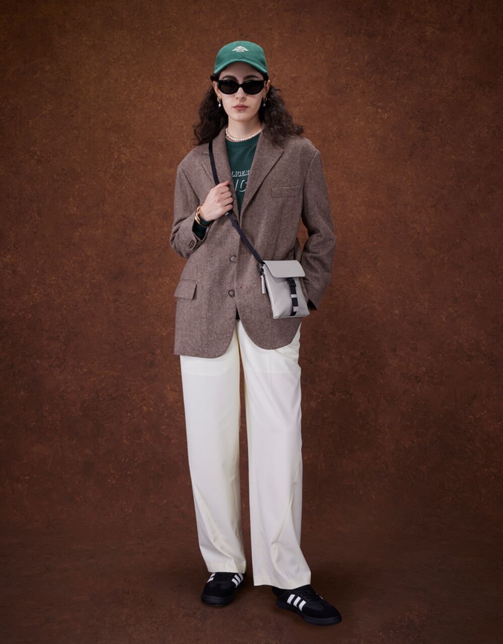 Bandolera Spläsh Mini Crossbody BagTaupe