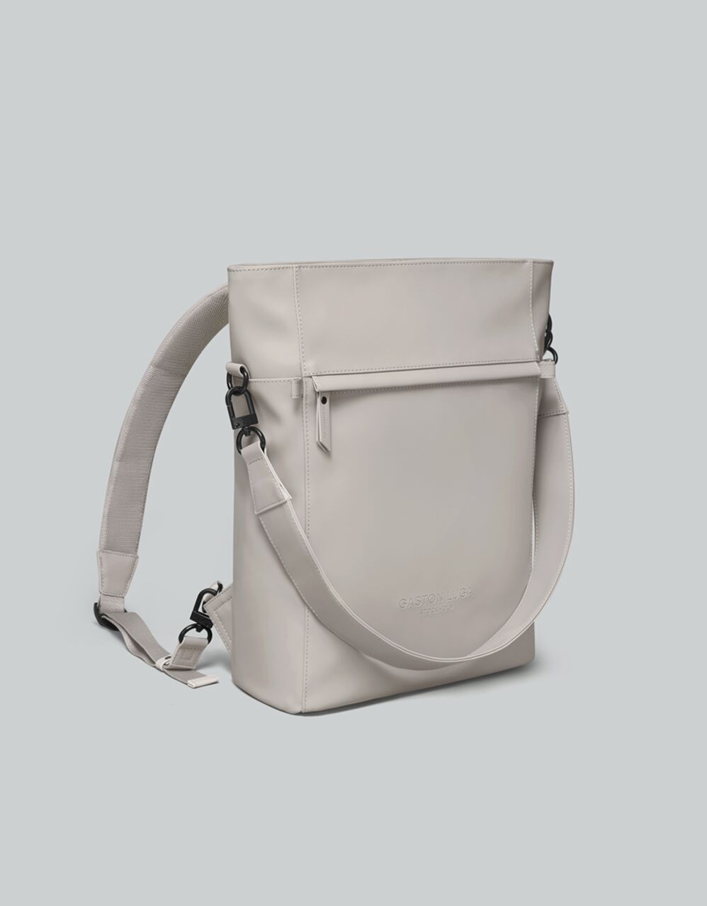 Mochila Tate 9101 Negro - Blanco milk 13"